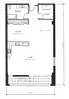 1 Bed 1 Bath A15