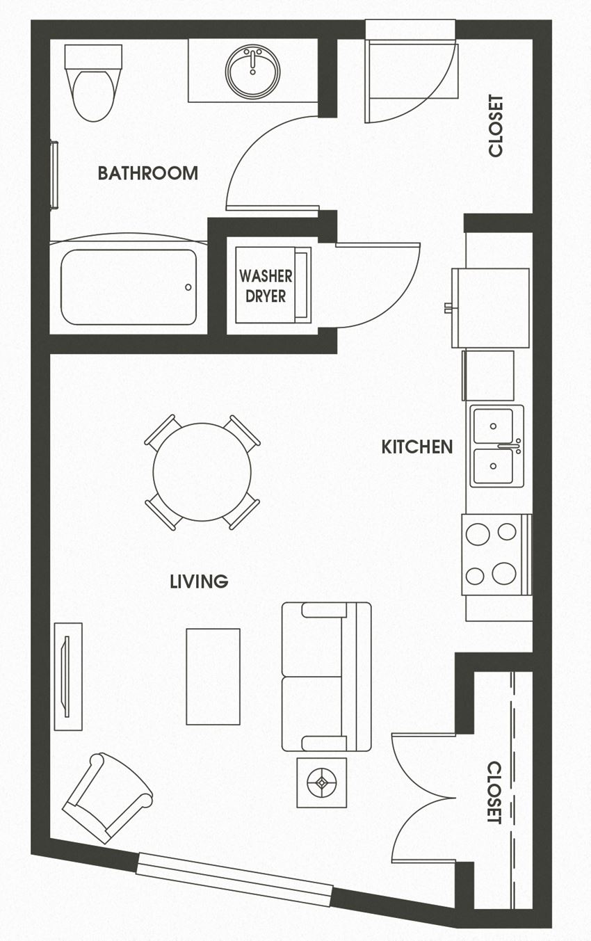 Studio 1 Bath S7