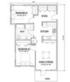 2 Bed, 1 Bath B1
