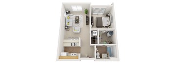 1 Bed 1 Bath  Naples