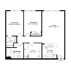 2 Bed, 1 Bath B60 - Walton II