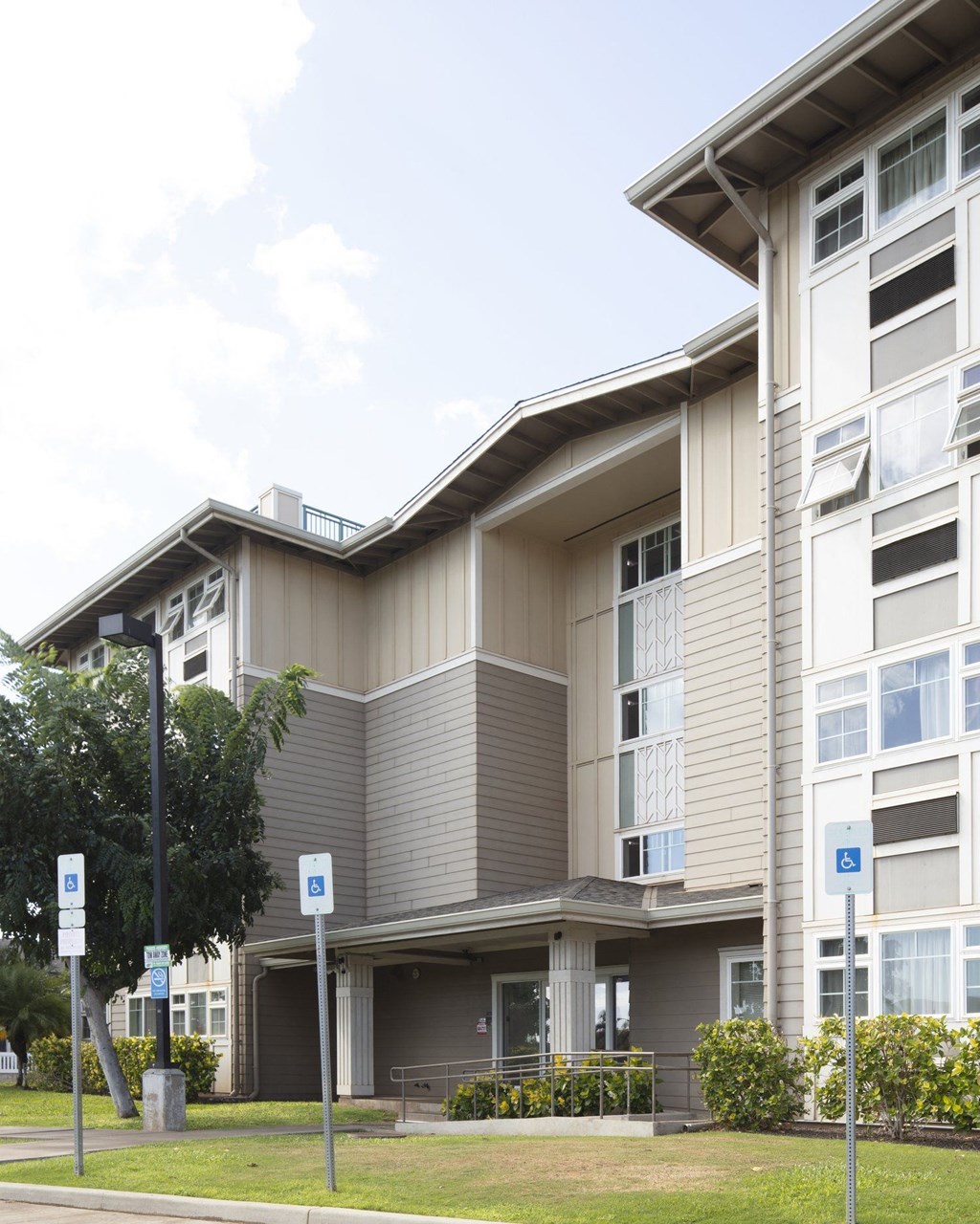 the building in which the apartment is located