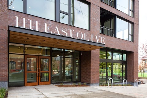 the entrance of the eastcliffe office building