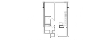 1 Bed, 1 Bath Den A5