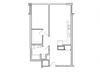 1 Bed, 1 Bath Den A5