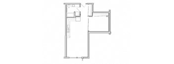 Open 1 Bed, 1 Bath O3