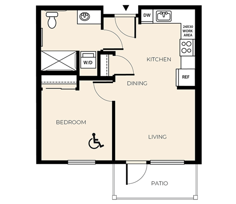 6110 Pacific Ave SE Studio-2 Beds Apartment, Affordable for Rent - Photo Gallery 46