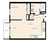1 Bed 1 Bath (A6)