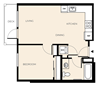 1 Bed 1 Bath (A7)