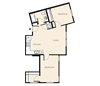 2 Bed 1 Bath (B10)