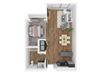 1 Bed, 1 Bath A4