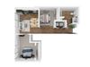 2 Bed, 1 Bath B1