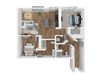 2 Bed, 2 Bath B3