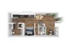 Open 1 Bed, 1 Bath O2