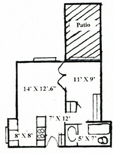 studio floor plan Studio floor plan