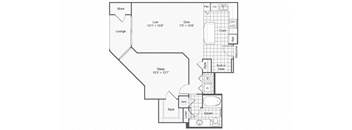 a5 Floor Plan at The Brookhaven Collection, Atlanta, Georgia