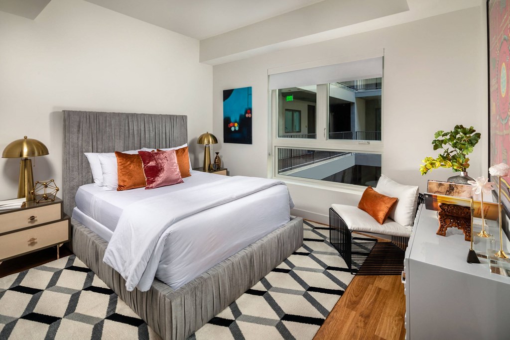 Gorgeous Bedroom at Mariposa on 3rd, Los Angeles, CA
