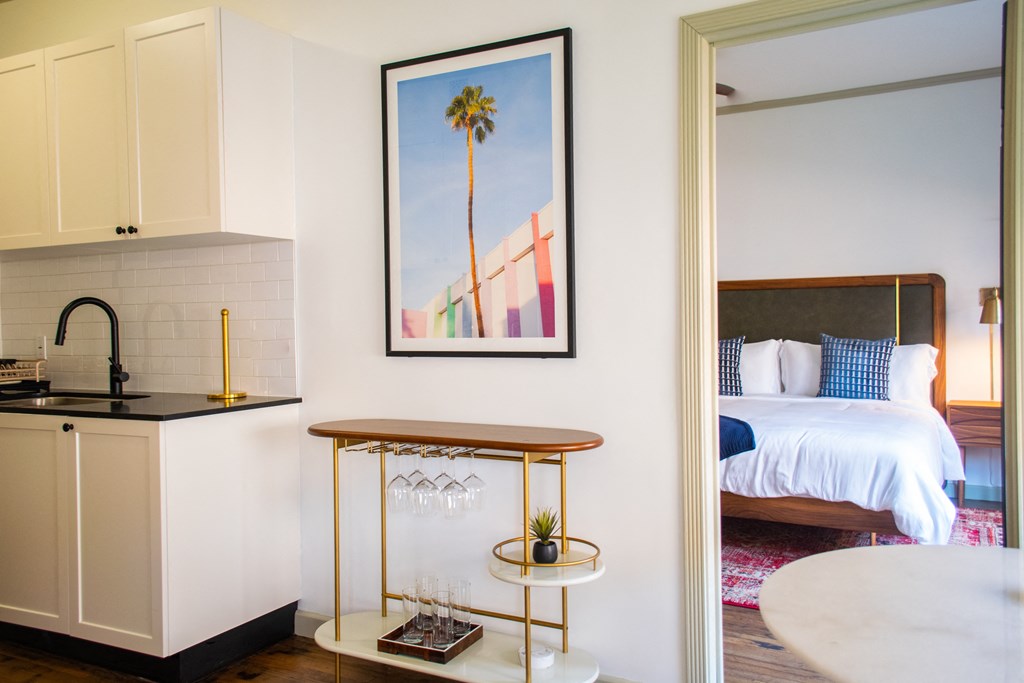 Carpeting In Bedrooms at The James – Furnished Apartments, Los Angeles, CA