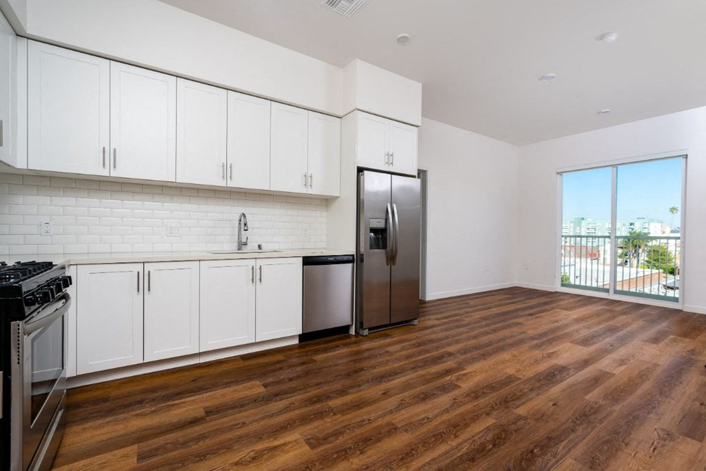 Faux Wood Flooring at Fedora Bliss LLC, Woodland Hills