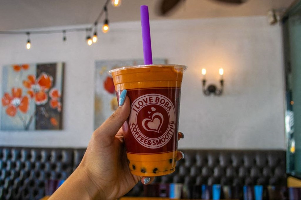 Clicking Picture With Coffee  at Fedora Bliss LLC, Woodland Hills