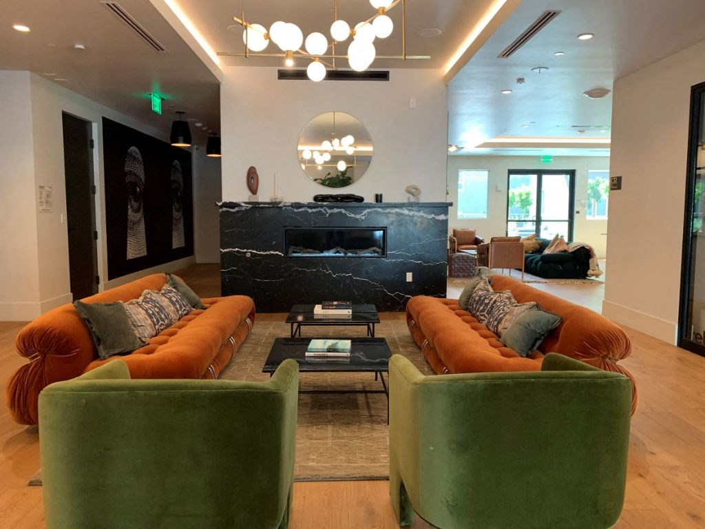 Lobby at Fedora Bliss LLC, Woodland Hills, CA