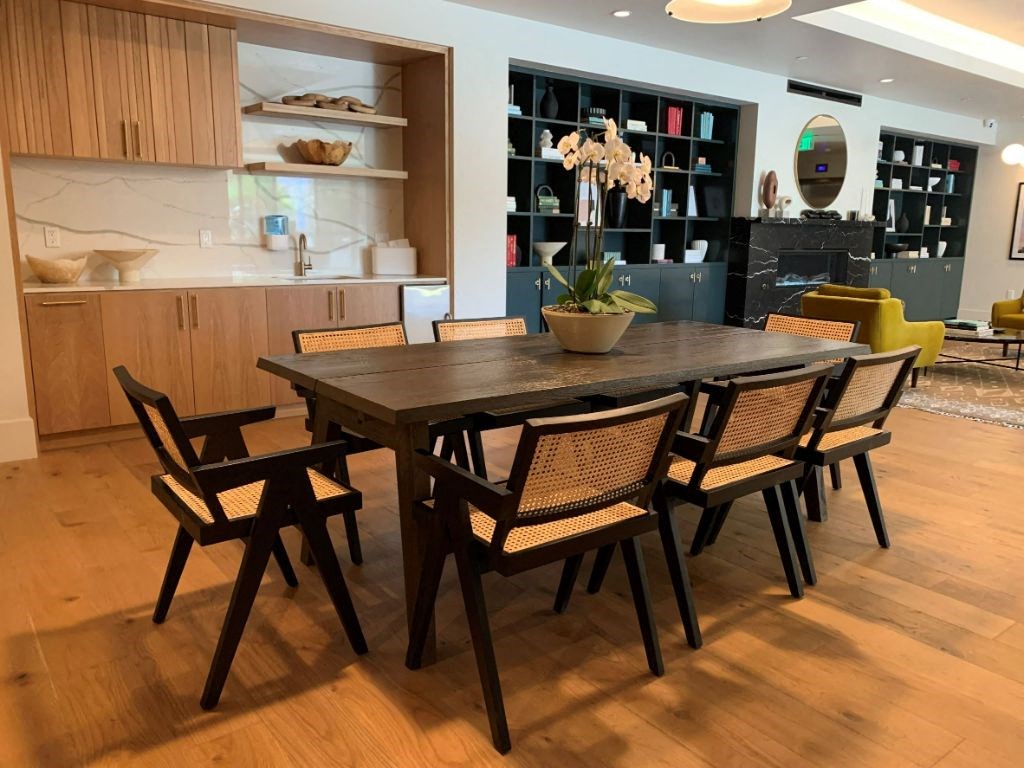 Dining Space at Fedora Bliss LLC, Woodland Hills, California