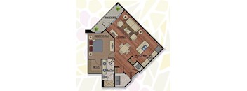 Astoria Floor Plan at Park Place, Florida, 32765
