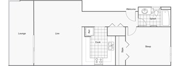 Caleta - 1 bed 1 bath - 750 sqft at Via Oxnard, California, 93033