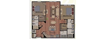 Mozart Floor Plan at Park Place, Oviedo, 32765