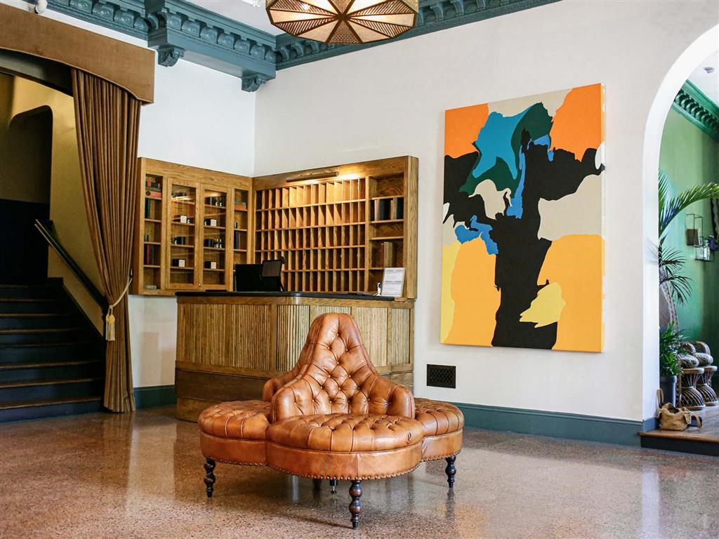 Picturesque Lobby Area at The James – Furnished Apartments, Los Angeles, California