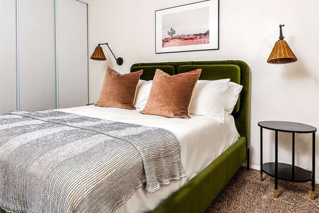 Comfortable Bedroom at Via Oxnard, California