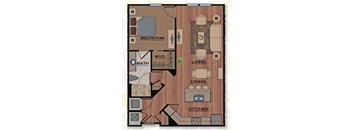 Rockwell Floor Plan at Park Place, Oviedo
