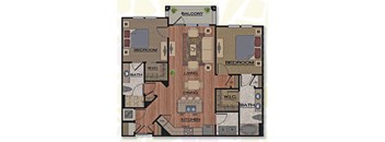 Tahoe 2 Floor Plan at Park Place, Oviedo, Florida