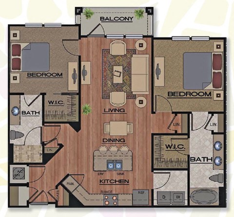 Tahoe Floor Plan at Park Place, Oviedo, FL
