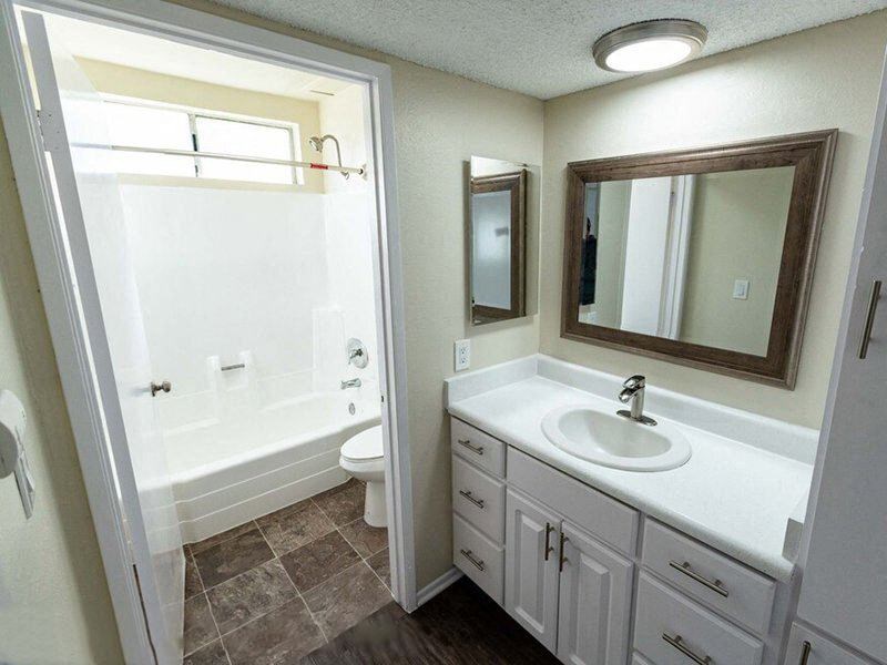 Bathroom With Bathtub at The Canyons at Santa Clarita, California