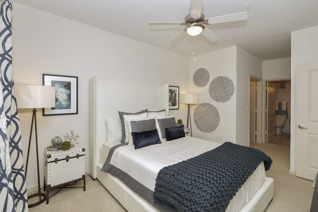 furnished bedroom in apartment home  at The Brookhaven Collection, Georgia, 30329