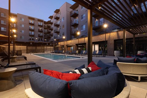 Resort-style pool and spa