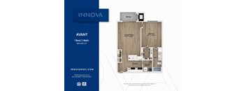 bedroom floor plan | luxury apartments in towson md | the mille brookhaven apartment