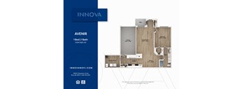 bedroom floor plan | luxury apartments in towson md | the southerly