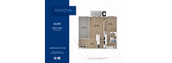 bedroom floor plan | luxury apartments in towson md | the southerly