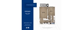 bedroom floor plan | luxury apartments in towson md | the mille brookhaven apartment