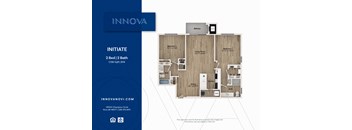 bedroom floor plan | luxury apartments in towson md | the mille brookhaven apartment