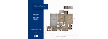 bedroom floor plan | luxury apartments in towson md | the mille brookhaven apartment