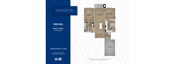 bedroom floor plan | luxury apartments in towson md | the mille brookhaven apartment