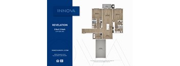 floor plan 2 bedroom | the edge at 450