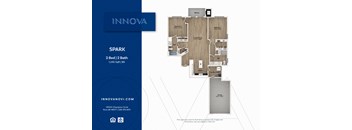 bedroom floor plan | luxury apartments in towson md | the mille brookhaven apartment