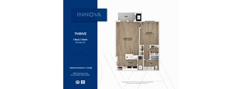 bedroom floor plan | luxury apartments in towson md | the mille brookhaven apartment