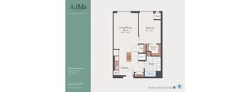 a floor plan of a bedroom apartment