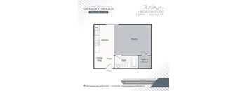 bedroom floor plan | the residences at sawmill park
