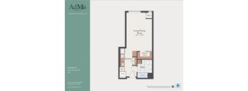 a floor plan of a bedroom apartment
